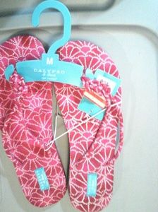 Women's sandals sz med Calypso nwt flip flop